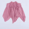 Folded asymmetrical skirt with suspender dress for women